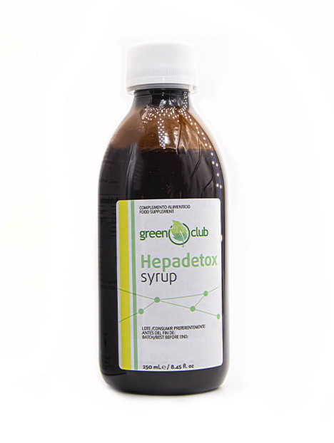 Hepadetox Syrup en jarabe para adultos